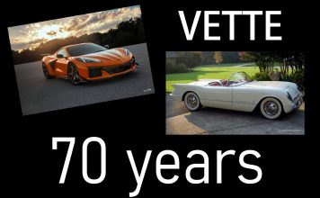 MYSTARCOLLECTORCAR SHOWDOWN: 1953 CORVETTE VS 2023 CORVETTE