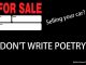 SELLING YOUR CLASSIC? DON’T TRY TO WRITE LIKE SHAKESPEARE