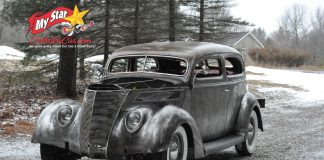 FEBRUARY 2023–TRUE STORY: A 1937 FORD TUDOR HOT ROD NAMED ‘VICKI’ WAS BUILT BY A MILLENNIAL CAR GUY
