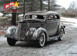 FEBRUARY 2023–TRUE STORY: A 1937 FORD TUDOR HOT ROD NAMED ‘VICKI’ WAS BUILT BY A MILLENNIAL CAR GUY