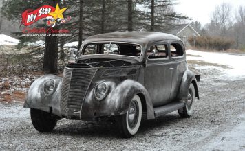 FEBRUARY 2023–TRUE STORY: A 1937 FORD TUDOR HOT ROD NAMED ‘VICKI’ WAS BUILT BY A MILLENNIAL CAR GUY