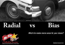 WHY MYSTARCOLLECTORCAR HAS A BIAS TOWARD RADIAL TIRES