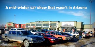 A MID-JANUARY OUTDOOR CAR SHOW IN EDMONTON ALBERTA CANADA?? THAT WOULD BE A YES