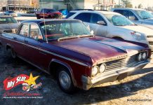 FEBRUARY 2023: A 1963 OLDS SUPER 88 IS A ROAD WARRIOR WITH ITS ENGINE KILL HISTORY ON ITS DRIVER DOOR