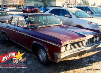 FEBRUARY 2023: A 1963 OLDS SUPER 88 IS A ROAD WARRIOR WITH ITS ENGINE KILL HISTORY ON ITS DRIVER DOOR