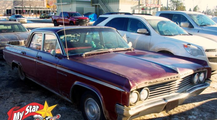 FEBRUARY 2023: A 1963 OLDS SUPER 88 IS A ROAD WARRIOR WITH ITS ENGINE KILL HISTORY ON ITS DRIVER DOOR