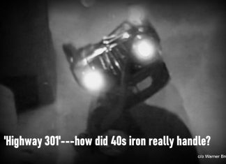 HIGHWAY 301…THE ANSWER TO THE QUESTION—CAN A ’49 LINCOLN REALLY HANDLE A HIGH-SPEED TURN?