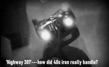 HIGHWAY 301…THE ANSWER TO THE QUESTION—CAN A ’49 LINCOLN REALLY HANDLE A HIGH-SPEED TURN?