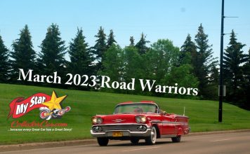 MARCH 2023 ROAD WARRIORS–IT’S SPRING SO LET THE SUNSHINE IN