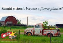 MSCC APRIL 28 FIVE FOR FRIDAY: DO OLD CARS AND TRUCKS MAKE GOOD LAWN ORNAMENTS?