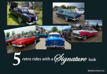 MYSTAR APRIL 21 FIVE FOR FRIDAY: MYSTARCOLLECTORCAR PICKS FIVE RETRO RIDES WITH A SIGNATURE LOOK