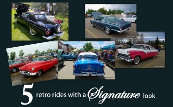 MYSTAR APRIL 21 FIVE FOR FRIDAY: MYSTARCOLLECTORCAR PICKS FIVE RETRO RIDES WITH A SIGNATURE LOOK