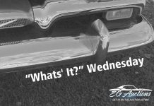 EGAUCTIONS.COM MARCH 8 “WHAT’S IT?” WEDNESDAY
