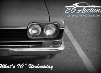 EGAUCTIONS.COM MARCH 22 “WHAT’S IT?” WEDNESDAY