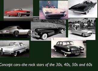 SOME OF THE COOLEST CONCEPT CARS FROM THE 30S TO THE 60S