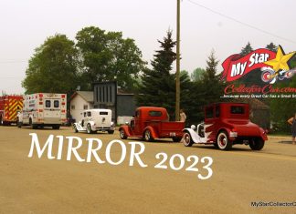 MYSTARCOLLECTORCAR FINDS SOME PLEASANT SURPRISES AT THE MIRROR CAR SHOW