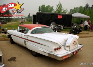 SEPTEMBER 2023: A 1958 CHEVY IMPALA HAS A 53-YEAR HISTORY AND OVER 200,000 MILES WITH ITS CURRENT OWNER