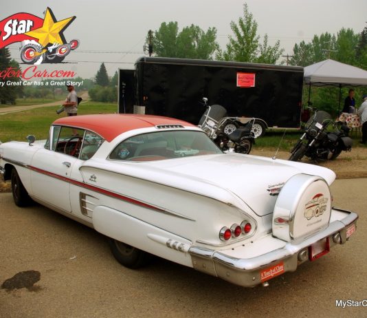 SEPTEMBER 2023: A 1958 CHEVY IMPALA HAS A 53-YEAR HISTORY AND OVER 200,000 MILES WITH ITS CURRENT OWNER