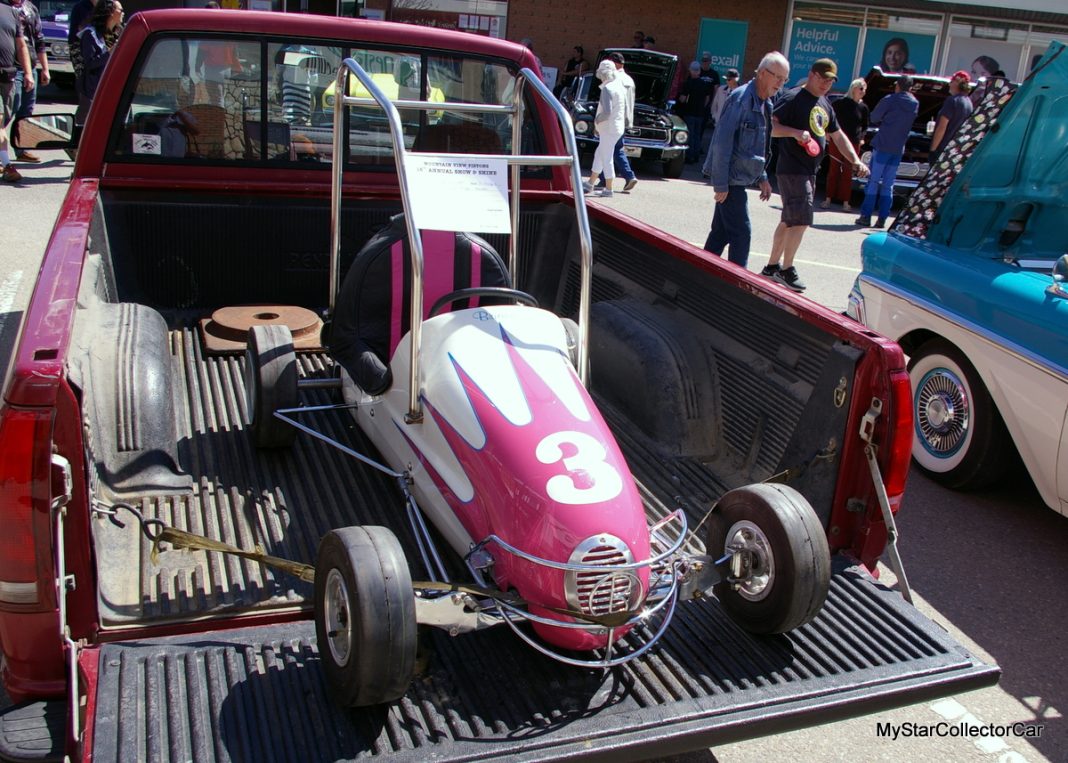 THE MOUNTAIN VIEW PISTONS CAR SHOW IN OLDS WAS FIRING ON ALL CYLINDERS