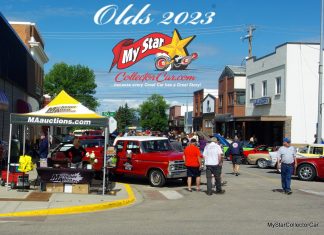 THE MOUNTAIN VIEW PISTONS CAR SHOW IN OLDS WAS FIRING ON ALL CYLINDERS