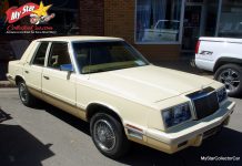 OCTOBER 2023: A 1982 VANILLA CREAM PIE CHRYSLER LEBARON—THE RIGHT GUY THREW A WING OVER THIS SURVIVOR