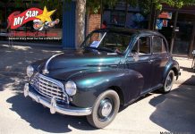 NOVEMBER 2023: A 1952 MORRIS OXFORD IS A FAMILY HEIRLOOM AND WEDDING GIFT FOR ITS CURRENT OWNER