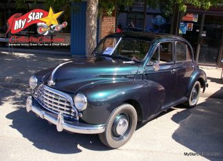 NOVEMBER 2023: A 1952 MORRIS OXFORD IS A FAMILY HEIRLOOM AND WEDDING GIFT FOR ITS CURRENT OWNER