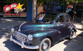 NOVEMBER 2023: A 1952 MORRIS OXFORD IS A FAMILY HEIRLOOM AND WEDDING GIFT FOR ITS CURRENT OWNER