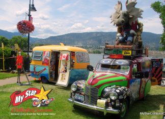 JULY 2023: 1951 AUSTIN PANEL VAN—THE PERFECT CANADA DAY ART CAR