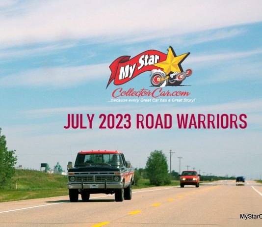 JULY 2023 ROAD WARRIORS–STARS FROM PAST JULYS