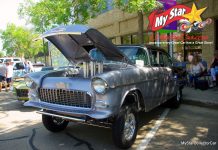 JANUARY 2024: ’55 CHEV BEL AIR GASSER TRIBUTE—HE PUSHED THIS PROJECT OVER THE GOAL LINE