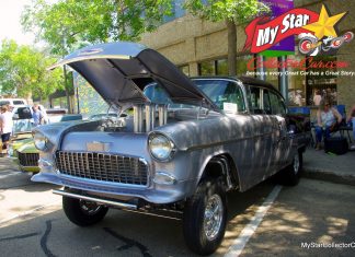 JANUARY 2024: ’55 CHEV BEL AIR GASSER TRIBUTE—HE PUSHED THIS PROJECT OVER THE GOAL LINE