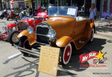 AUGUST 2023: 1928 FORD MODEL A PICKUP ROADSTER—THE ONLY ONE IN THE WORLD MADE OUT OF WOOD