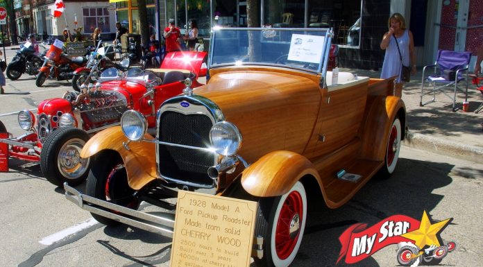 AUGUST 2023: 1928 FORD MODEL A PICKUP ROADSTER—THE ONLY ONE IN THE WORLD MADE OUT OF WOOD