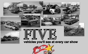 MYSTAR AUGUST 4 FIVE FOR FRIDAY: THE FIVE MOST COMMON VEHICLES YOU’LL SEE AT CAR SHOWS