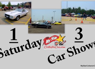 MYSTARCOLLECTORCAR HIT 3 CAR SHOWS IN 1 DAY… READ ON TO FIND OUT HOW AND WHY