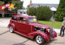 JANUARY 2024: A 1936 CHEVY CUSTOM DELUXE HOT ROD IS A PERFECT ROAD MACHINE