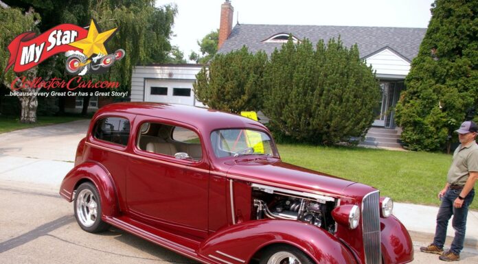 JANUARY 2024: A 1936 CHEVY CUSTOM DELUXE HOT ROD IS A PERFECT ROAD MACHINE