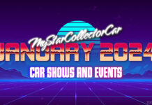 MYSTARCOLLECTORCAR JANUARY 2024 CAR SHOWS AND EVENTS