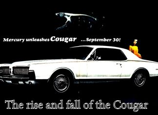 THE RISE AND FALL OF THE MERCURY COUGAR