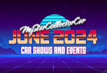 MYSTARCOLLECTORCAR JUNE 2024 CAR SHOWS AND EVENTS