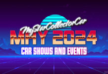 MYSTARCOLLECTORCAR MAY 2024 CAR SHOWS AND EVENTS