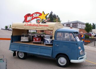 MARCH 2024: AN UNUSUAL 1967 VW TRANSPORTER PICKUP TRUCK WITH A VERY UNUSUAL PAYLOAD