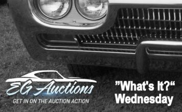 EGAUCTIONS.COM AUGUST 9 “WHAT’S IT?” WEDNESDAY