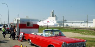 MAY 2024: A 1965 FORD GALAXIE 500 XL CONVERTIBLE TOWING A 1965 ESTA VILLA HOLIDAY TRAILER IS AN EXCELLENT MYSTARCOLLECTORCAR STORY
