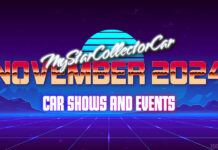 MYSTARCOLLECTORCAR NOVEMBER 2024 CAR SHOWS AND EVENTS