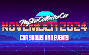 MYSTARCOLLECTORCAR NOVEMBER 2024 CAR SHOWS AND EVENTS