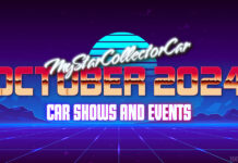 MYSTARCOLLECTORCAR OCTOBER 2024 CAR SHOWS AND EVENTS