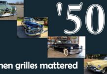 MYSTARCOLLECTORCAR PICKS OUR FAVORITE FRONT GRILLES FROM 1950