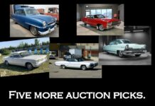 SEPTEMBER 8 MYSTAR FIVE FOR FRIDAY—FIVE PICKS FROM THE EGAUCTIONS.COM 16TH ANNUAL COLLECTOR CAR AUCTION